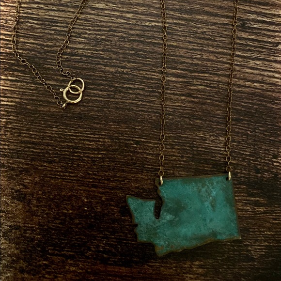 Washington State gold filled necklace - Picture 12 of 16